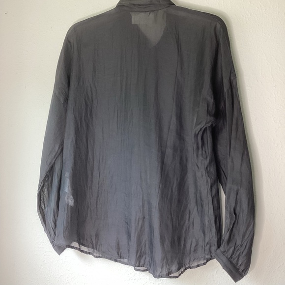 Enrica Japan Top Black Silk 36 - Picture 2 of 8